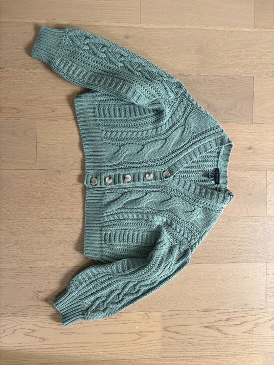 Streetwear Society Sweaters - Blue Knit Cardigan